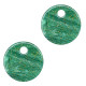 Resin Anhänger 12mm - Multicolor green